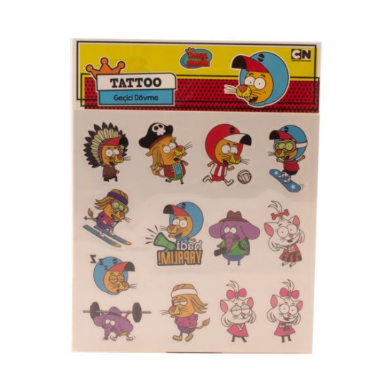 Imagen de Pegatinas de Formas de Dibujos Animados de Tatuajes Pequeños - KRL-003