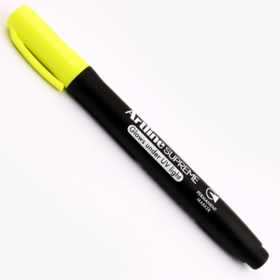 Picture of قلم ماركر أصفر آرت لاين سوبريم موديل EPF700UV