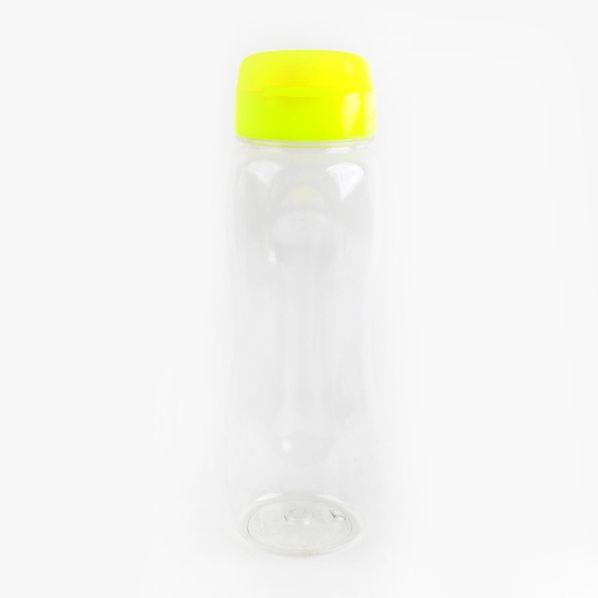 Image de Bouteille d'eau transparente avec capuchon jaune 650 ml - Mintra 03403