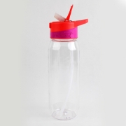 Imagen de Botella de Agua de Colores con Pajilla 800 ml – Mintra 7227