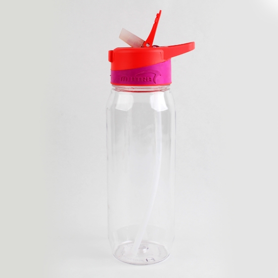 Imagen de Botella de Agua de Colores con Pajilla 800 ml – Mintra 7227