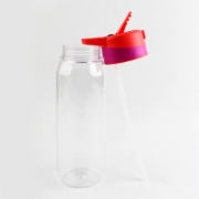 Imagen de Botella de Agua de Colores con Pajilla 800 ml – Mintra 7227