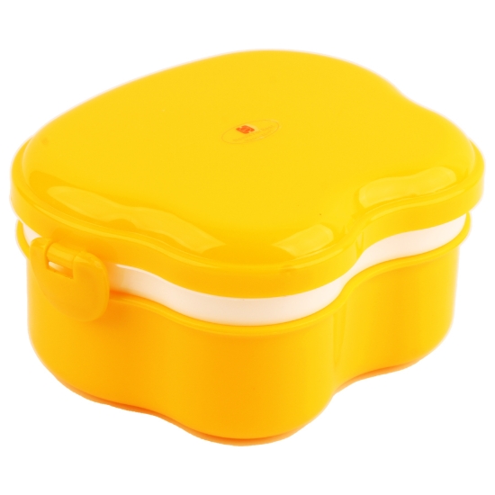 Imagen de Caja de Almuerzo en Forma de Manzana 800 ml Dividida en 2 Cajones - Nomex