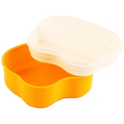 Imagen de Caja de Almuerzo en Forma de Manzana 800 ml Dividida en 2 Cajones - Nomex