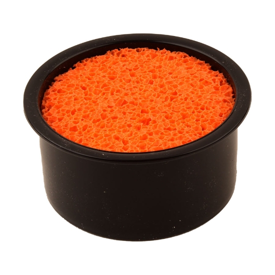 Image de Support en plastique rond pour éponge + éponge - Ark 1799