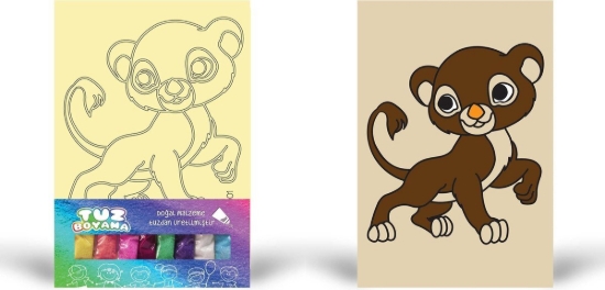 Imagen de Tarjeta de Pintura con Sal - Artículo KRL001