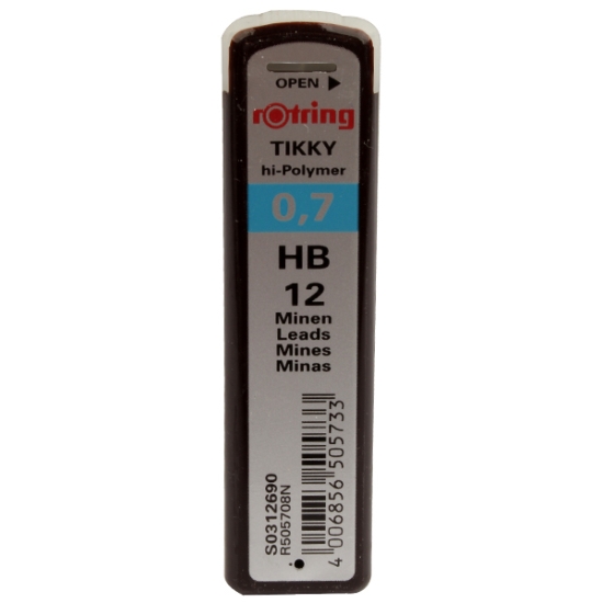 Image de Mine de crayon mécanique HB 0,7 mm – Rotring