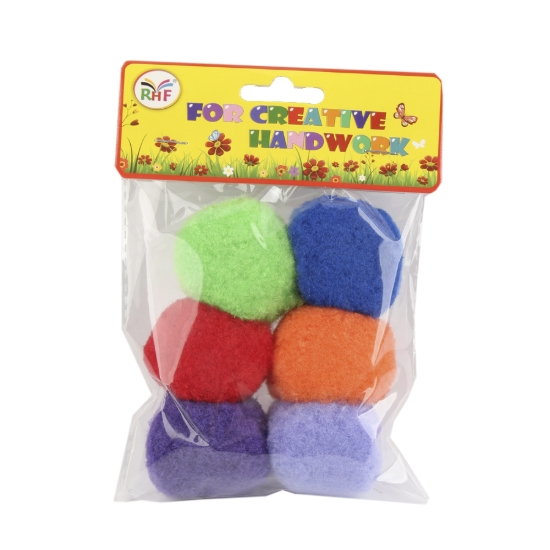 Image de Sac de Boules de Laine Colorées – RHF F404