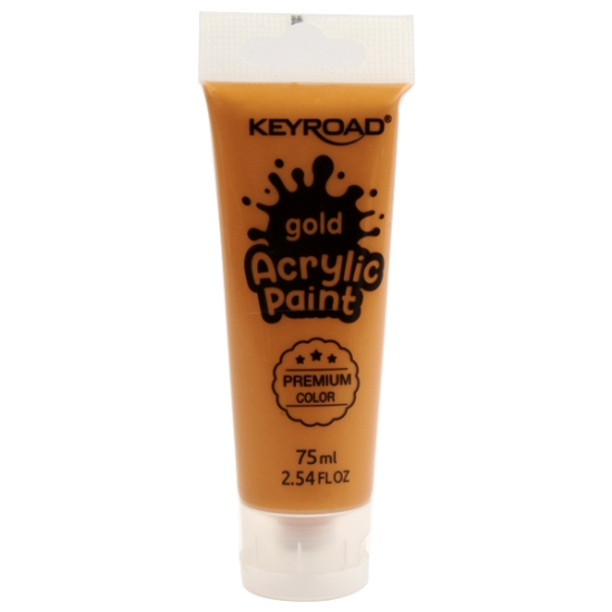 Imagen de Pintura Acrílica Dorada 75 ml Modelo KR972211 Keyroad