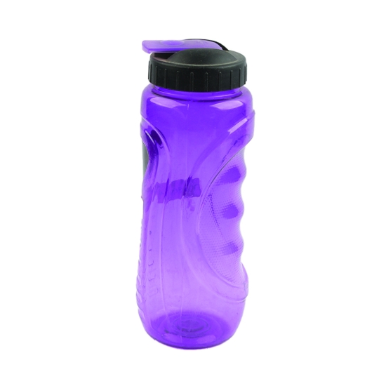 Image de Bouteille d'eau en plastique violet Super Lock - Lamsa 14076