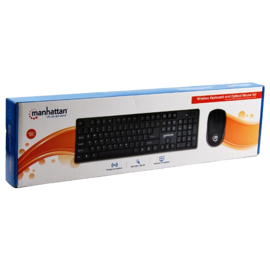 Image de KB717 لوحه مفاتيح + ماوس أوبتيكال موديل