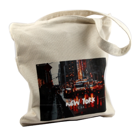 Bild von Schultertasche Stoff mit Griff Dawenha New York