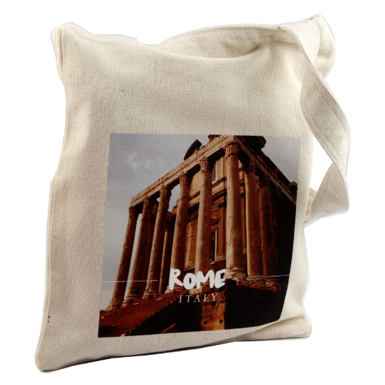 Image de Sac en toile avec poignée (Rome) Dawenha