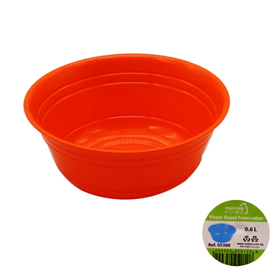 Image de Bol à nourriture orange 0,6 litre - Mintra 5300