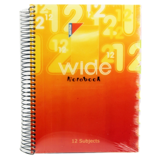 Imagen de Cuaderno de alambre, 288 hojas A4 - Mintra Wide 5.