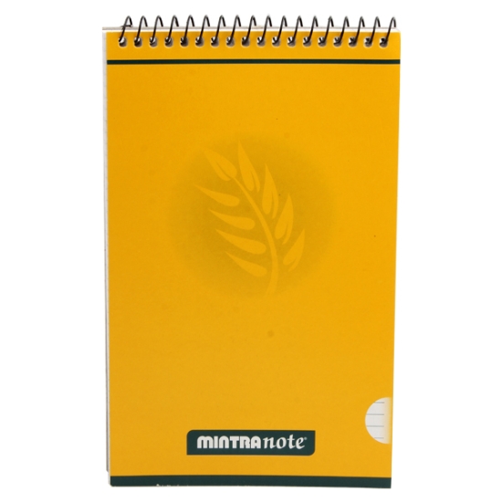 Imagen de Bloc de Matemáticas Encuadernado con Alambre 60 Hojas 20.2x12.2 cm - Mintra