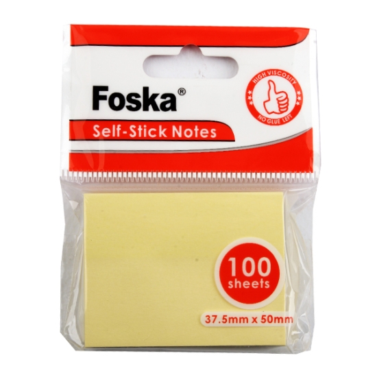 Imagen de Post-it Amarillo 3.7cm*5cm Modelo Fosca G 1520