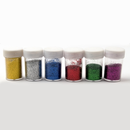 Bild von Glitzerdose Pulverfarben 8g - Keyroad Modell KR971940