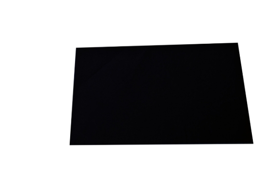 Imagen de Carbón Plástico 1 Cara Negro IML