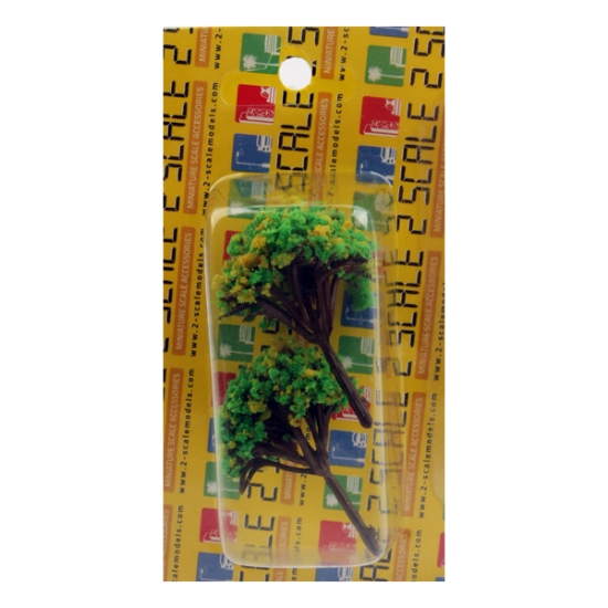 Picture of نموذج مصغر شكل أفرع شجر ورد أصفر قطعتين مقاس 1:200 – تو سكيل