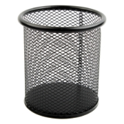Bild von Simba Runder Stiftehalter aus schwarzem Metallgitter Modell H802