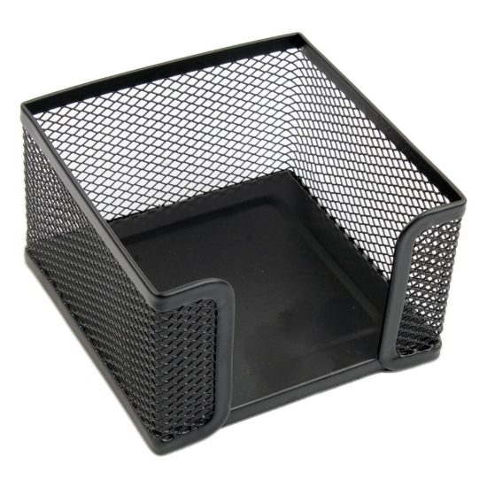 Bild von Seifenpapierhalter Schwarz Quadrat Gitter - H908C