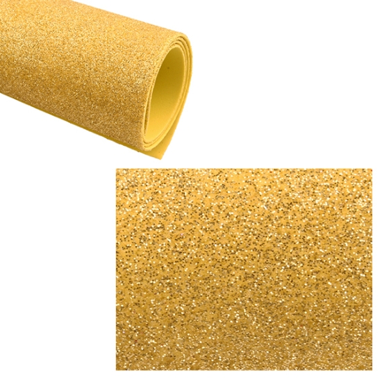 Imagen de Hoja de Espuma EVA Amarilla Brillante, 2 mm 50*70 cm Colores - Simba