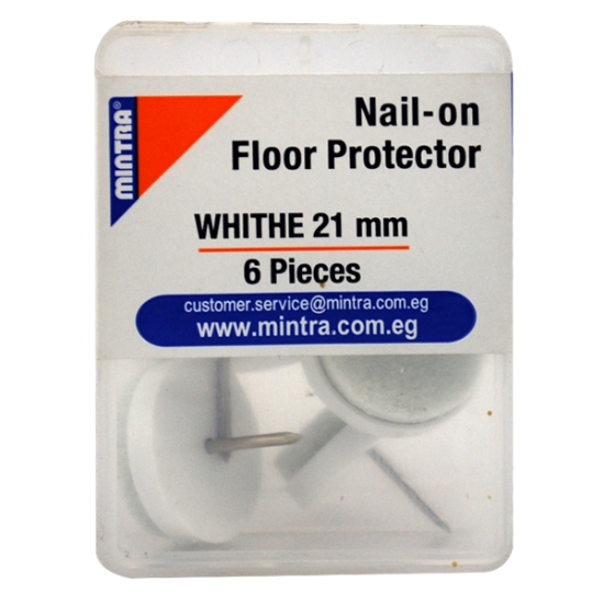 Imagen de Protector de Suelo con Clavo Blanco 2.1 cm – Mintra 96014