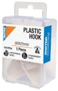 Image de Cintre en plastique 60x22 mm - Mintra 94050