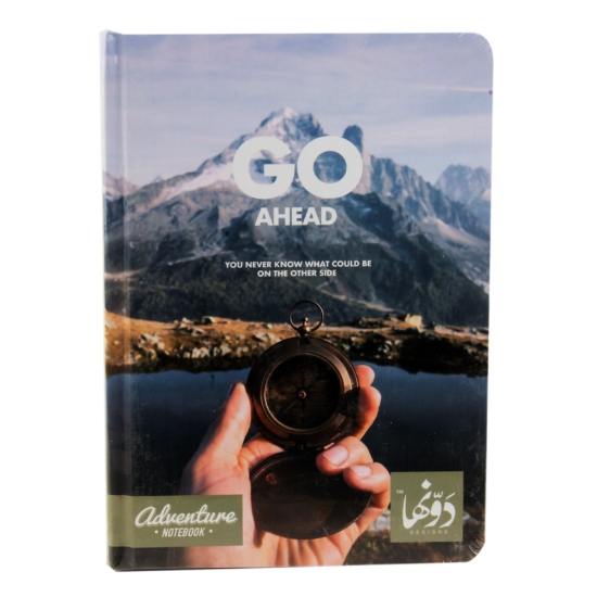 Imagen de Cuaderno de tapa dura (GO AHEAD) 128 hojas (20 * 15) cm Dawenha