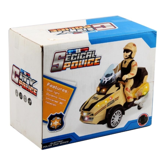 Picture of Children's Police Motorcycle Toy - 92268