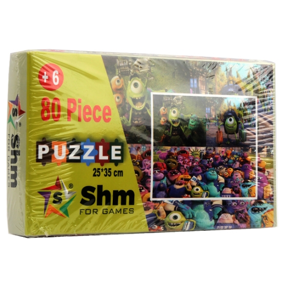 Picture of Puzzle game Monsters Inc. 80 Pieces