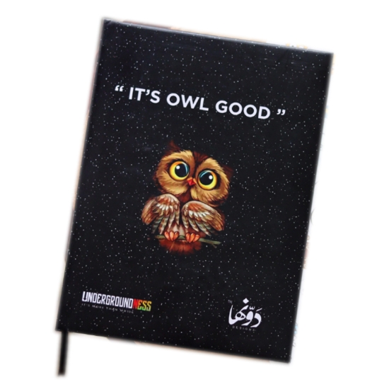 Picture of نوتة كعب هارد كفر (Its owl Good) (16 * 12) سم دوّنها