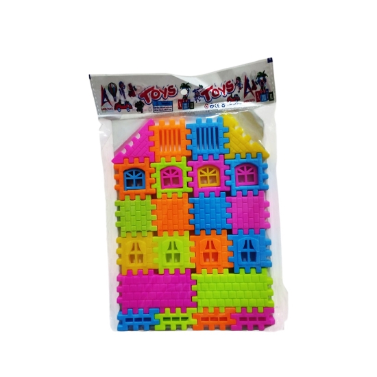 Image de Petit puzzle en sac – forme de maison