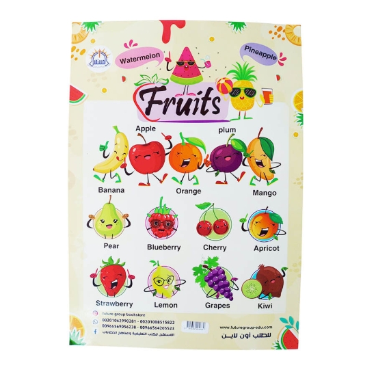 Bild von Früchte Poster A3