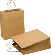 Image de Sac-cadeau en papier coloré 26×12×31 cm