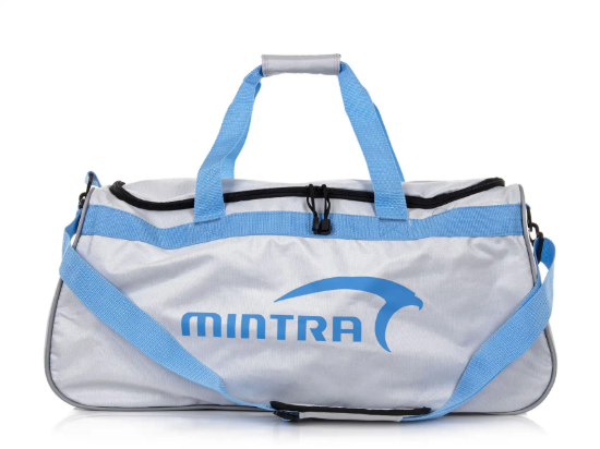 Picture of حقيبة كتف (Duffel Bag) رياضية وسفر رمادي 1 سوستة – مينترا 08409