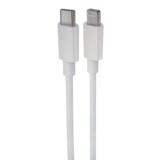 Picture of كابل USB-C إلى Lightning 1 متر بقوة 35 واط متوافق مع الساعة والهاتف واللوحي من كيندكس موديل KX3484