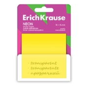 Image de Erich Krause Post-it - Jaune Néon 75x75mm 50 Feuilles - Modèle 61903