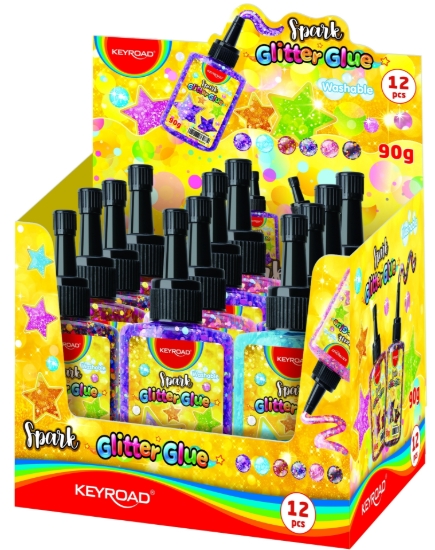 Picture of صمغ جليتر ألوان كى رود 90 جرام - موديل KR972800