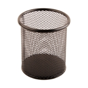 Bild von Simba Runder Stiftehalter aus schwarzem Metallgitter Modell H802