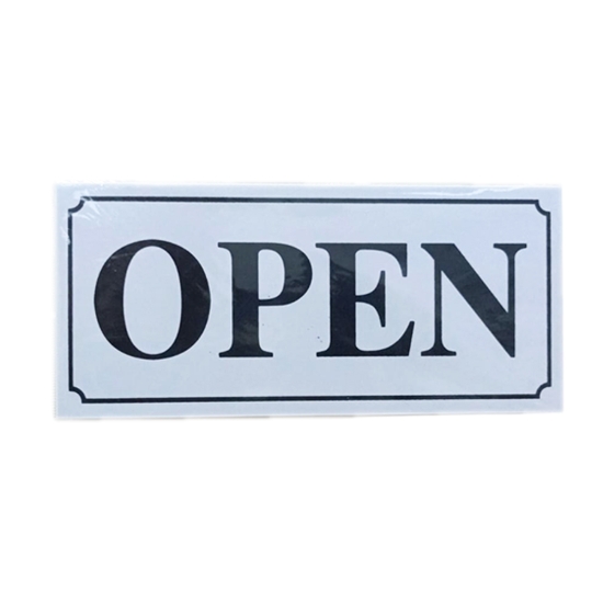 Picture of استيكر إرشادات - OPEN - موديل 787-6