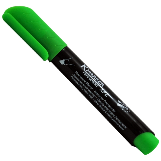 Imagen de Marcador permanente biselado verde claro KORES – Modelo 20951