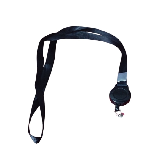 Picture of Name Card Lanyard with Plastic Hook, Black Color – Simba Model 1601