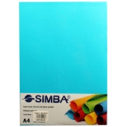 Imagen de Paquete de papel para copias Simba, 160 g, 100 hojas, tamaño A4