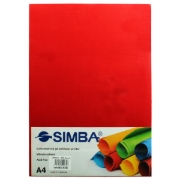 Imagen de Paquete de papel para copias Simba, 160 g, 100 hojas, tamaño A4